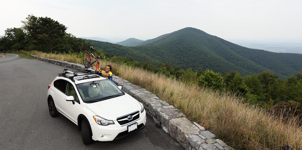 Mark with his 2015 Subaru XV Crosstrek
